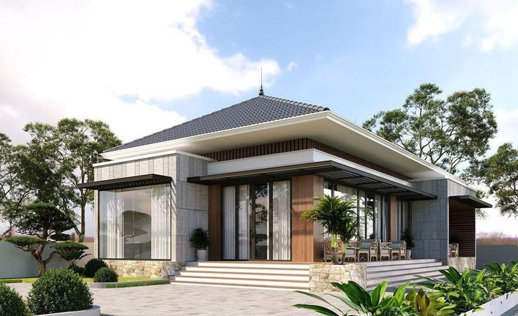 Các Mẫu Thiết Kế Nhà Cấp 4 Hiện Đại, Sang Trọng