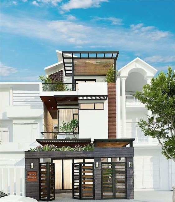 Thiết Kế Nhà Phố 3 Tầng Hiện Đại