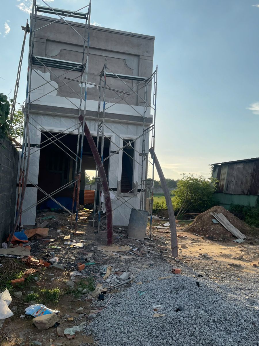 Xây dựng nhà phố 2 tầng trọn gói Củ Chi