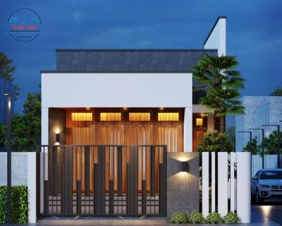 Thiết Kế Nhà 1 Tầng Hiện Đại Tại Củ Chi